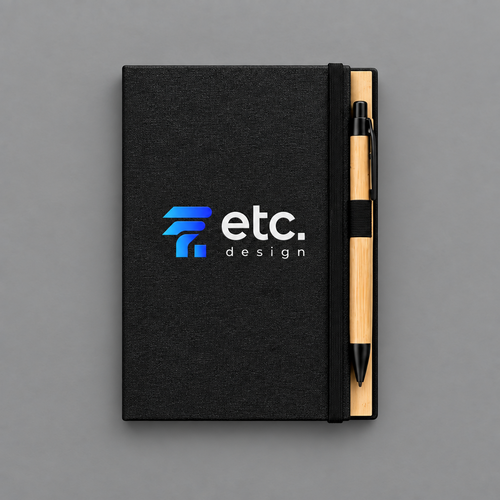 Agenda Personalizada 13x18 cm com Caneta e Bloco de Anotações