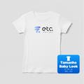 Camisa de Poliéster Baby Look Personalizada