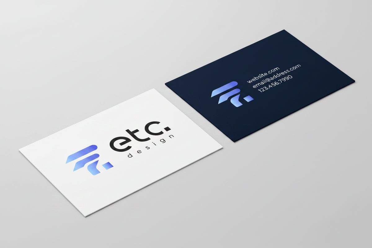 Cartão de Visitas Frente e verso