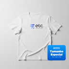 Camisa de Tamanho Especial em Poliéster Personalizada